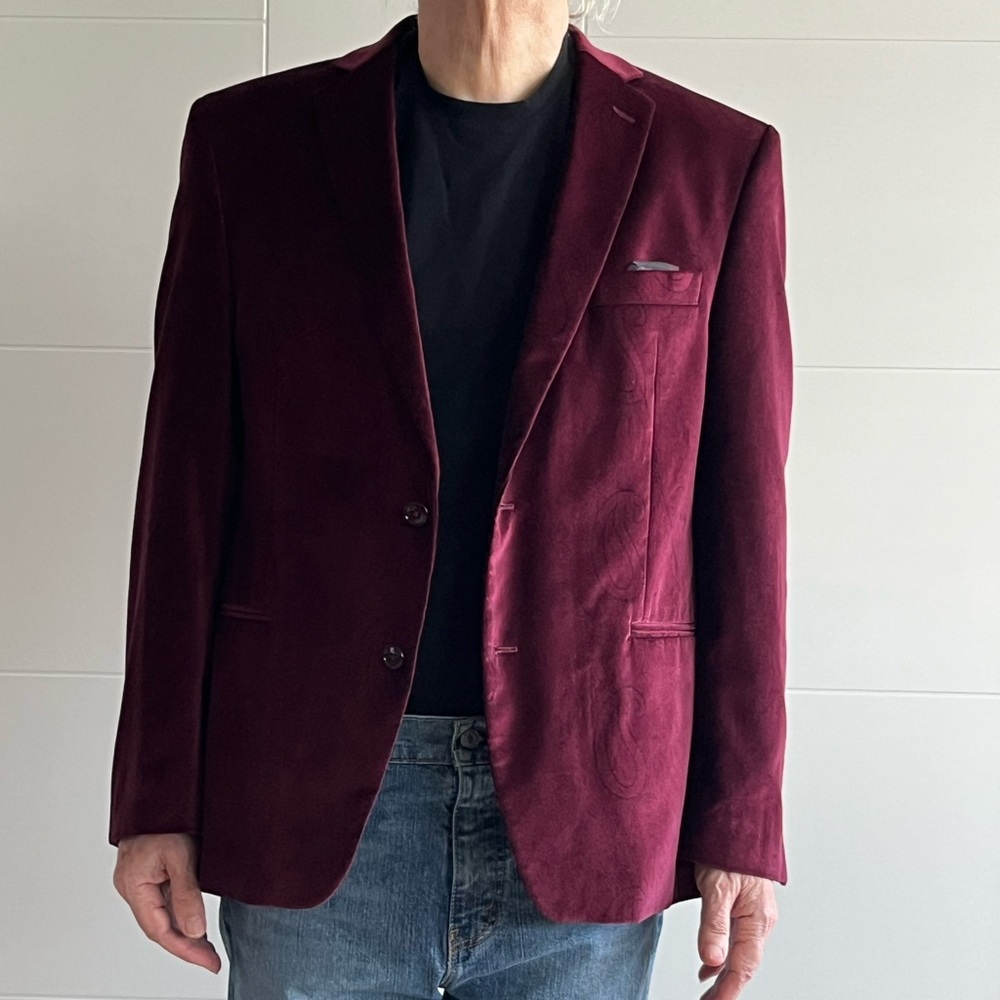 Velvet blazer